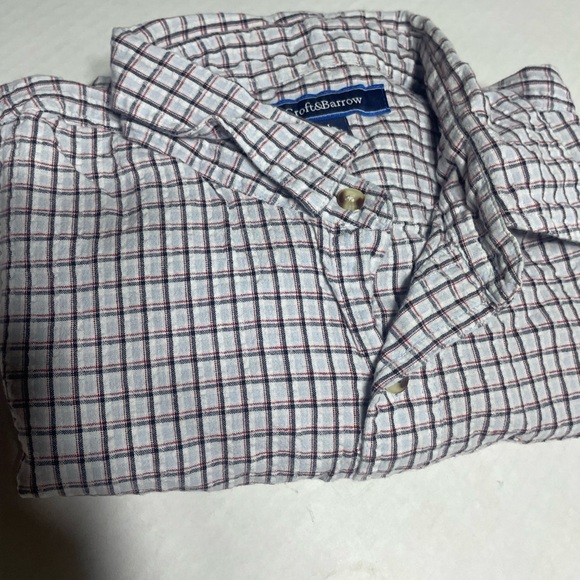 ☀️☀️Men’s Lot of Button down short sleeve shirts size L  3 shirts one price - Picture 8 of 8